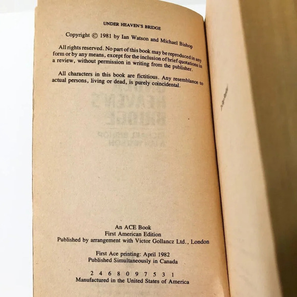 Under Heavens Bridge and The Adam Experiment Books - Picture 10 of 16